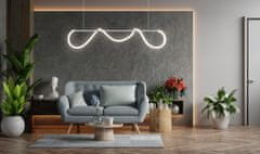 Toolight LED stropna svetilka APP855-CP Long Chrome