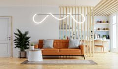 Toolight LED stropna svetilka APP855-CP Long Chrome