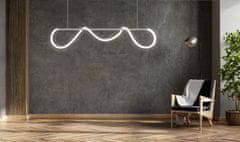 Toolight LED stropna svetilka APP855-CP Long Chrome