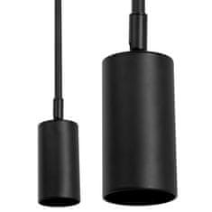 Toolight Obesna stropna svetilka APP609-1C Črna