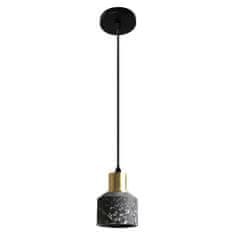 Toolight Betonska viseča stropna svetilka Lastri APP930-1CP Black