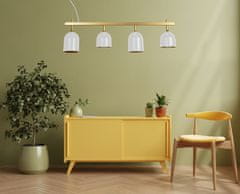 Toolight Viseča svetilka APP1030-4CP Bela