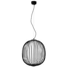 Toolight Viseča stropna svetilka APP967-1CP Black