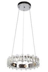 Toolight Stropna svetilka Crystal LED APP1041-CP + daljinski upravljalnik