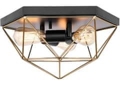 Toolight Stropna plafonska svetilka APP1094-3C Zlata