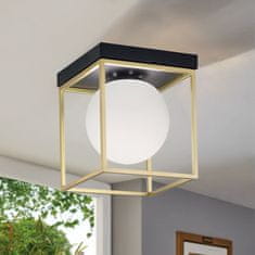 Toolight Stropna svetilka plafon APP1166-1C Gold White