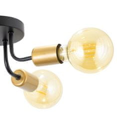 Toolight Viseča svetilka APP1117-3C Black Gold