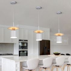 Toolight Viseča svetilka APP1146-1CP White Rose Gold
