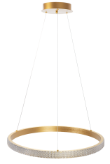 Toolight LAMPA KRYSZTAŁOWA WISZĄCA APP1203-CP