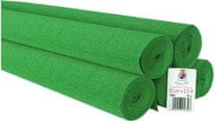 Rayher.	 Cvetličarski krep papir, 180g, zelen, 50x250cm, 1 kos