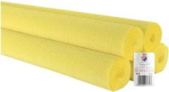 Rayher.	 Cvetličarski krep papir, 180g, sv.rumen, 50x250cm, 1 kos