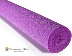 Rayher.	 Cvetličarski krep papir, 180g, vijoličen, 50x250cm, 1 kos