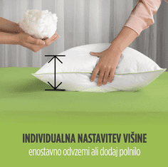 Vitapur set klasičnih vzglavnikov Aloe Vera ClimaFill, 2x 50x70 cm