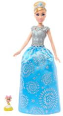 Disney Lutka Pepelka princesa s kraljevsko obleko in dodatki (HMK53)