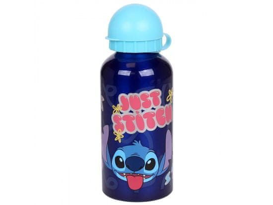 Disney DISNEY Stitch aluminijasta steklenica/bidon, modra 400 ml