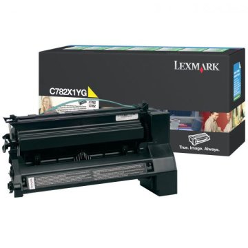 Lexmark C782X1YG rumen, originalen toner