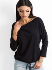 BASIC FEEL GOOD Ženska majica z dolgimi rokavi Djermouni črna S