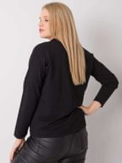 RELEVANCE Ženska majica z dolgimi rokavi Attali črna Universal