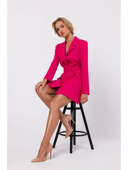 Made of Emotion Ženska jakna obleka Caennan M749 roza
