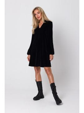 Made of Emotion Ženska mini obleka Wonja M767 črna