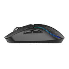 Dareu Brezžična gaming miška + polnilna postaja A950 RGB 400-12000 DPI (črna)