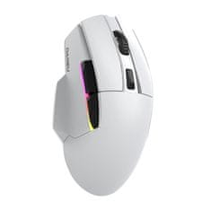 Dareu Brezžična gaming miška + polnilna postaja A955 RGB 400-12000 DPI (bela)