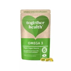 Together Health Omega 3 olje alge, 30 kapsul