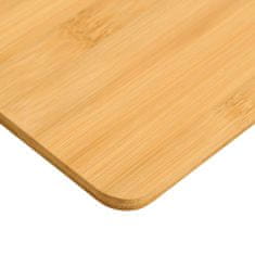 Vidaxl Plošča za zajtrk 6 kosov 35x23x0,8 cm bambus