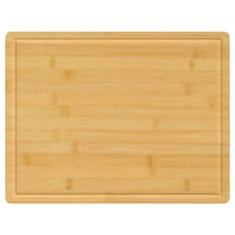 Vidaxl Deska za rezanje 40x30x1,5 cm bambus