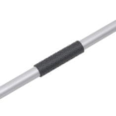 Vidaxl Grablje za listje 2 v 1 temno zelene 157 cm PP