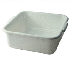 Granit Plastični umivalnik 36x36cm čebela bela CZ
