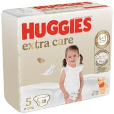 Huggies HUGGIES Extra Care 5 plenice za enkratno uporabo (12-17 kg) 28 kosov