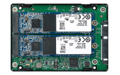 Qnap Adapter QDA-A2MAR (2x M.2 SSD SATA reže v 2,5" okvirju SATA)