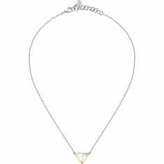 Morellato Decentna jeklena dvobarvna ogrlica Trilliant SAWY10