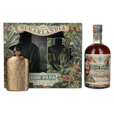 Don Papa Rum Don Papa Baroko + flask + GB 0,7 l