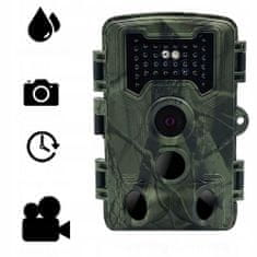 Dexxer Brezžična prenosna lovska kamera LCD 36Mpx FULL HD