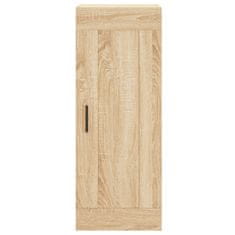 Vidaxl Visoka omara sonoma hrast 34,5x34x180 cm inženirski les