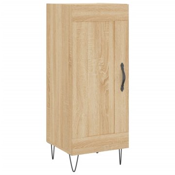 Vidaxl Komoda sonoma hrast 34,5x34x90 cm inženirski les