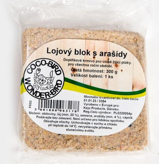 Loj blok z arašidi Kejo 300g