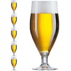 Arcoroc Pivski kozarec na nogi Arcoroc POKAL CERVOISE 500 ml, komplet 6 kosov - Hendi 7131