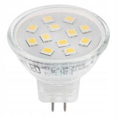 LUMILED 10x LED žarnica MR11 GU5.3 2,5W = 20W 220lm 4000K Nevtralno bela 120° 12V