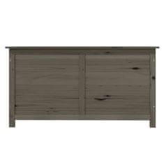 Vidaxl Zunanja škatla za blazine antracit 100x50x56 cm trden les jelke