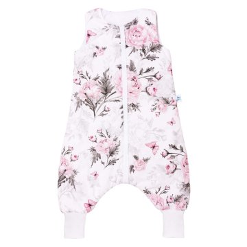 Inny Spalna vreča z bombažnimi nogami Pink Flowers - SKN-S-PF-B