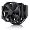 Noctua NH-D15 chromax.black Procesorski hladilnik 15 cm z dvojno ventilatorjem in tiho delovanjem