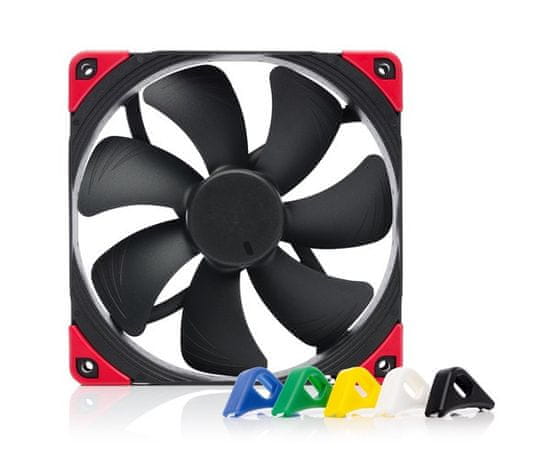 Noctua Noctua NF-A14 PWM chromax.black.swap ventilator za računalniško ohišje, 14 cm, črn, 300-1500 RPM, 24,6 dB, s štirimi vijaki