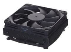 Noctua NOCTUA NH-L9I-17XX CHROMAX BLACK Hlajenje CPU, LGA 1700, Črno, Kompaktno, Tiho, 2500 RPM, 57.5 m³/h
