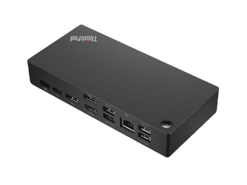 Lenovo Lenovo 40AY0090EU priklopna postaja USB-C, 90W PD, črna