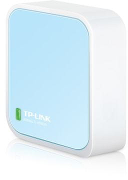 slomart TP-Link TL-WR802N, prenosni brezžični usmerjevalnik, modro-bel