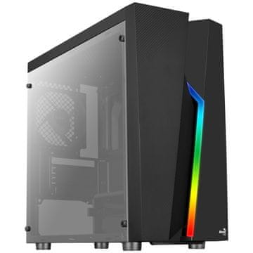Aerocool Računalniško ohišje Aerocool Bolt Mini, črno
