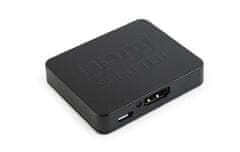 Gembird Gembird DSP-2PH4-03 HDMI razdelilnik, 2x HDMI, visoka ločljivost 3840x2160, črn, HDCP, enostavna povezava, 24h dostava